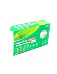IBUPROFENO STADAPHARM RAPID 400 MG 20 CAPSULAS BLANDAS