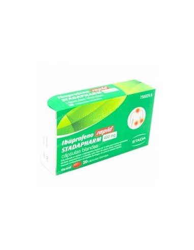 IBUPROFENO STADAPHARM RAPID 400 MG 20 CAPSULAS BLANDAS