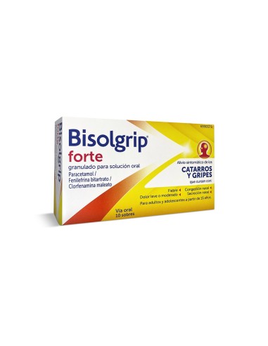 BISOLGRIP FORTE 10 SOBRES