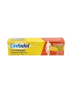 CINFADOL DICLOFENACO 11,6 MG/G GEL CUTANEO 1 TUBO 100 G