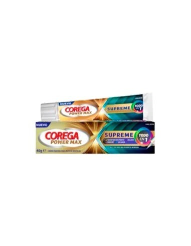 COREGA POWER MAX SUPREME TODO EN 1 TUBO 40 g
