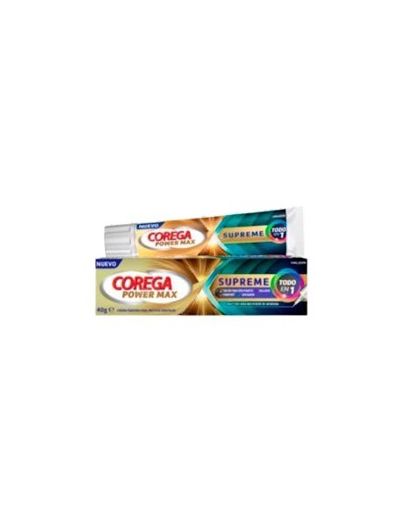 COREGA POWER MAX SUPREME TODO EN 1 TUBO 40 g