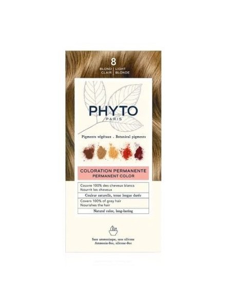 PHYTO PHYTOCOLOR TINTE 8 RUBIO CLARO