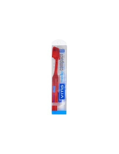 CEPILLO DENTAL ADULTO VITIS COMPACT MEDIO