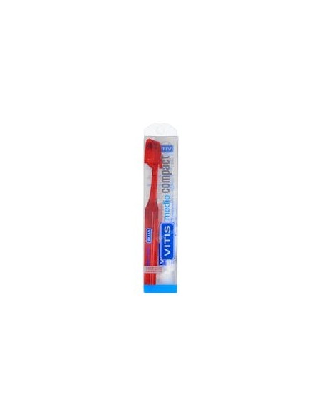 CEPILLO DENTAL ADULTO VITIS COMPACT MEDIO
