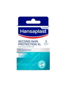 HANSAPLAST SECOND SKIN PROTECTION  3 PARCHES 7 cm x 6 cm