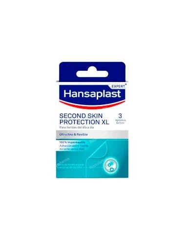 HANSAPLAST SECOND SKIN PROTECTION  3 PARCHES 7 cm x 6 cm
