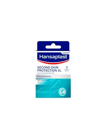 HANSAPLAST SECOND SKIN PROTECTION  3 PARCHES 7 cm x 6 cm
