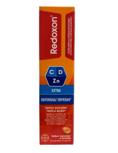 REDOXON EXTRA DEFENSAS 15 COMPRIMIDOS EFERVESCENTES
