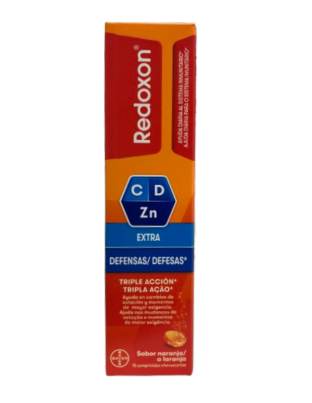 REDOXON EXTRA DEFENSAS 15 COMPRIMIDOS EFERVESCENTES