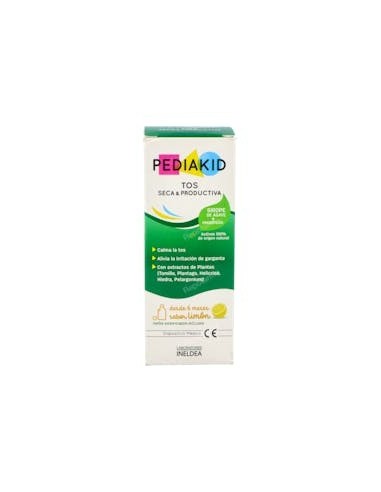PEDIAKID TOS SECA PRODUCTIVA 1 FR 125 ML