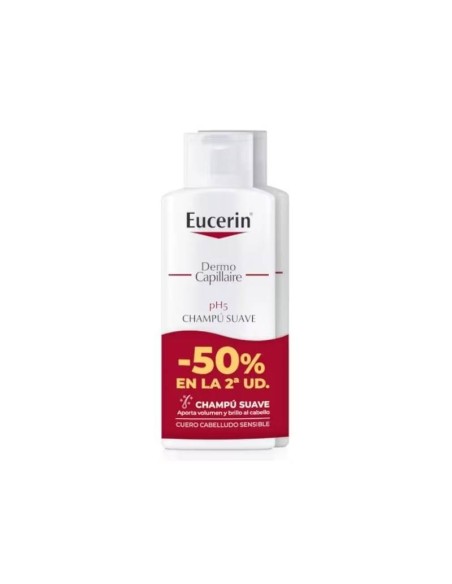 EUCERIN CHAMPU PH5 DUPLO -50% SEGUNDA UNIDAD
