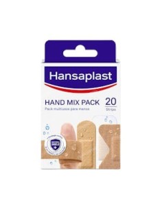 HANSAPLAST HAND MIX APOSITO ADHESIVO PACK 20 UNIDADES