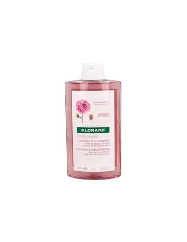 KLORANE CHAMPU CALMANTE AL EXTRACTO DE PEONIA  400 ML