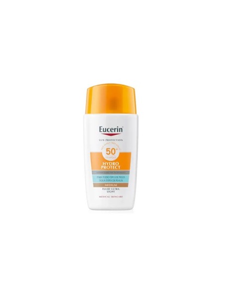 EUCERIN SUN HYDROPROTECT FLUIDO ULTRA LIGHT SPF 50 TONO MEDIO 50 ML
