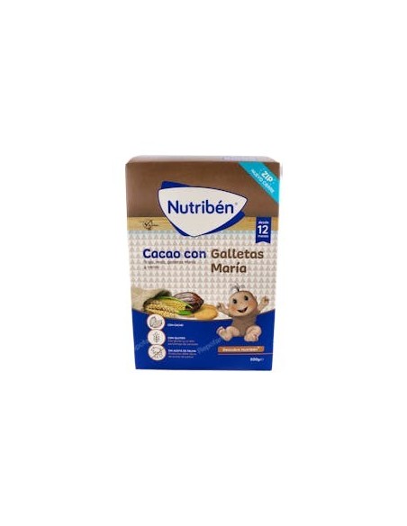 NUTRIBEN PAPI CACAO GALLETAS MARIA 500 G
