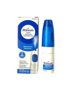 RHINOVIN 0.1% NEBULIZADOR NASAL 10 ML