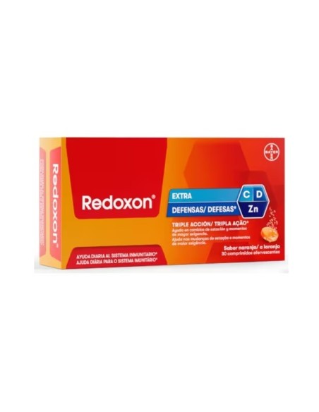 REDOXON EXTRA DEFENSAS 30 COMPRIMIDOS EFERVESCENTES