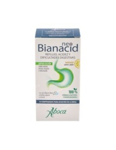 NeoBianacid 14 comprimidos limón | Acidez y reflujo