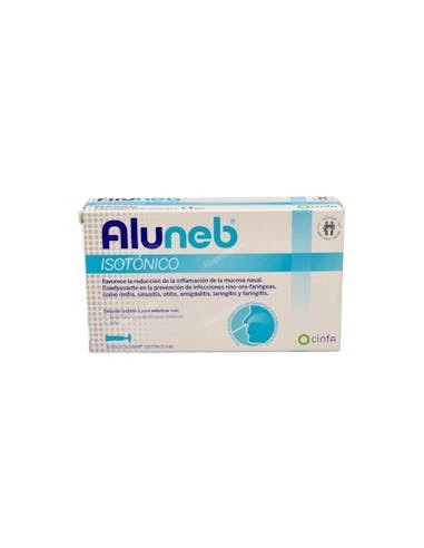 Aluneb Isotónico 15 viales 4 ml | Hidratación nasal