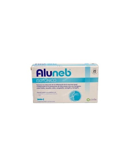 Aluneb Isotónico 15 viales 4 ml | Hidratación nasal
