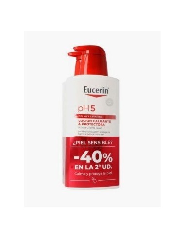 Eucerin Loción Calmante y Protectora Duplo 400 ml