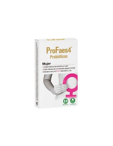 Profaes4 Mujer 30 cápsulas | Probióticos mujer