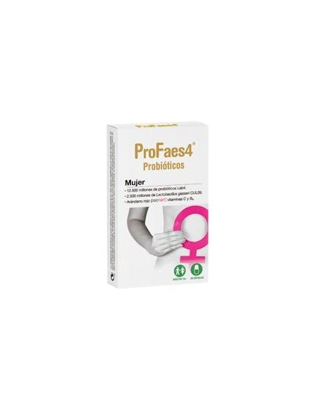 Profaes4 Mujer 30 cápsulas | Probióticos mujer
