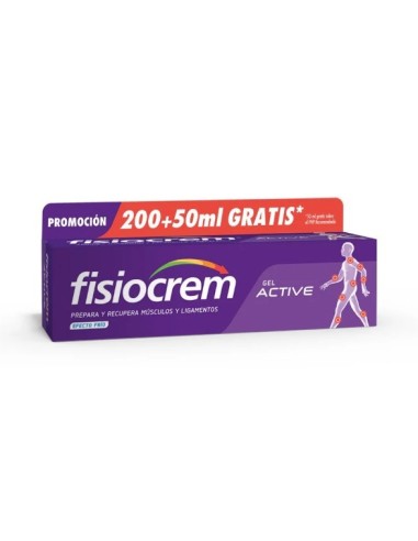 Fisiocrem Gel Active 200 ml | Gel muscular