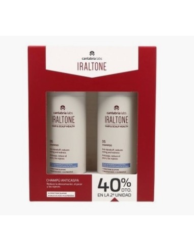 IRALTONE CHAMPU DS 2 UNIDADES 200 ML X 2