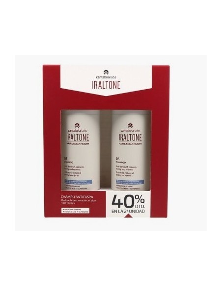 IRALTONE CHAMPU DS 2 UNIDADES 200 ML X 2