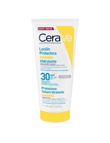 CeraVe Loción Protectora Invisible SPF 30 177 ml