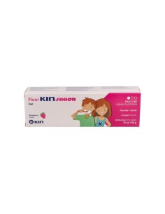 FLUOR KIN JUNIOR  ANTICARIES GEL FRESA 75 ML
