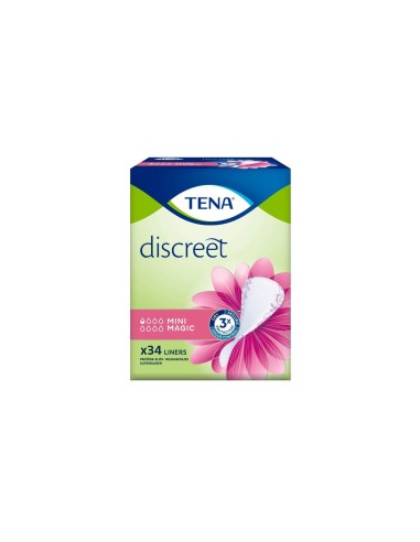 TENA LADY MINI MAGIC  PROTEGE SLIP 34 UNIDADES