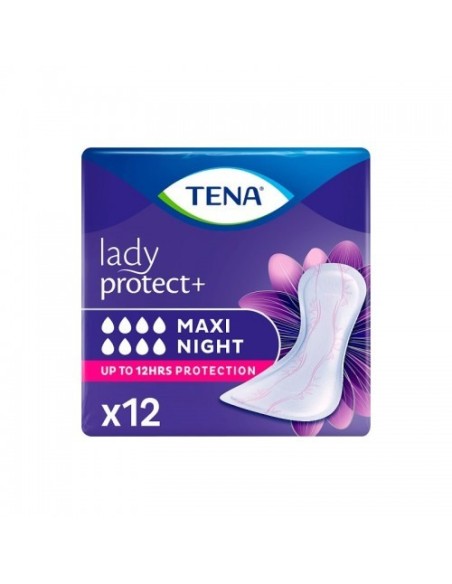 TENA LADY MAXI NIGHT 12 UNIDADES