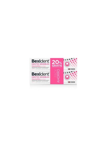 BEXIDENT DIENTES SENSIBLES PASTA 75ML DUPLO 50% 2ªUNIDAD