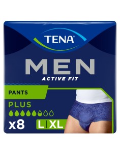 TENA Men Pants Active Fit 8 unidades talla grande
