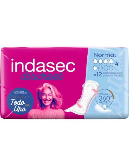 INDASEC DISCREET NORMAL 24 UNIDADES