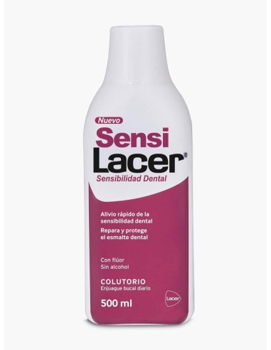 Sensilacer Colutorio 500 ml | Enjuague Bucal para Dientes Sensibles