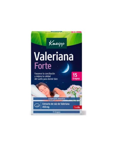 VALERIANA FORTE KNEIPP  15 GRAGEAS