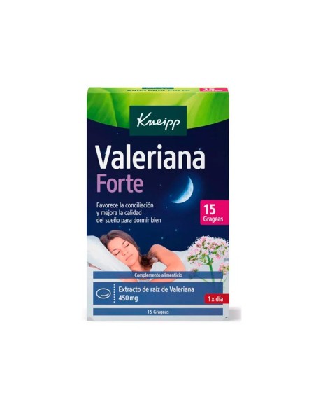 VALERIANA FORTE KNEIPP  15 GRAGEAS