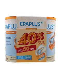 Epaplus Arthicare Instant 60 Días Vainilla 2x327 g | Colágeno Articulaciones