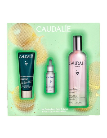 Caudalie Cofre Agua de Belleza 100 ml + Vinoperfect Sérum + Mascarilla Detox