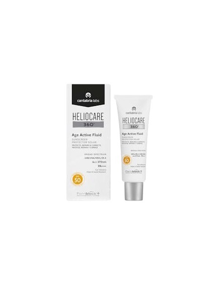 HELIOCARE 360º AGE ACTIVE FLUID SUNSCREEN PROTECTOR SOLAR SPF50 50 ML