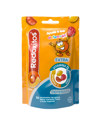Redoxitos Extra Defensas 25 Caramelos de Goma | Vitaminas Defensas