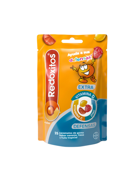 Redoxitos Extra Defensas 25 Caramelos de Goma | Vitaminas Defensas