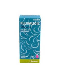 Flumil 4% 200 mg/5 ml Solución Oral 200 ml | Acetilcisteína