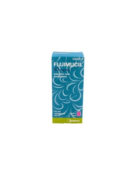 Flumil 4% 200 mg/5 ml Solución Oral 200 ml | Acetilcisteína