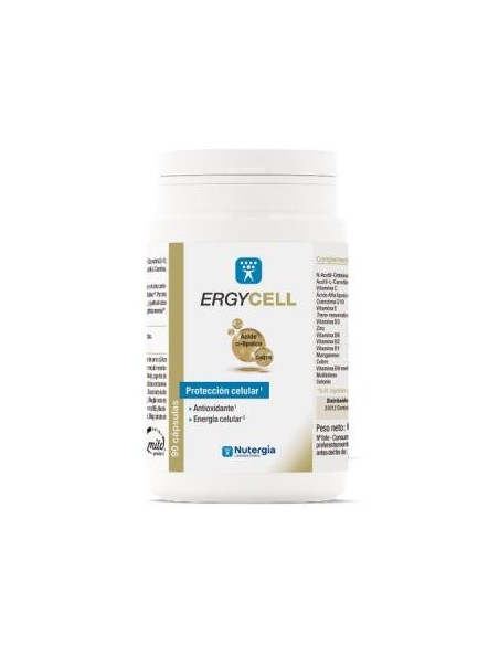 Ergycell Nutergia 90 Cápsulas | Complemento Antioxidante