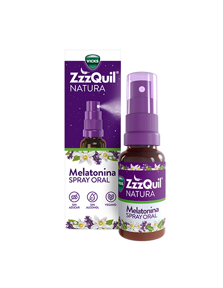 ZzzQuil Natura Spray 30 ml | Melatonina para Dormir